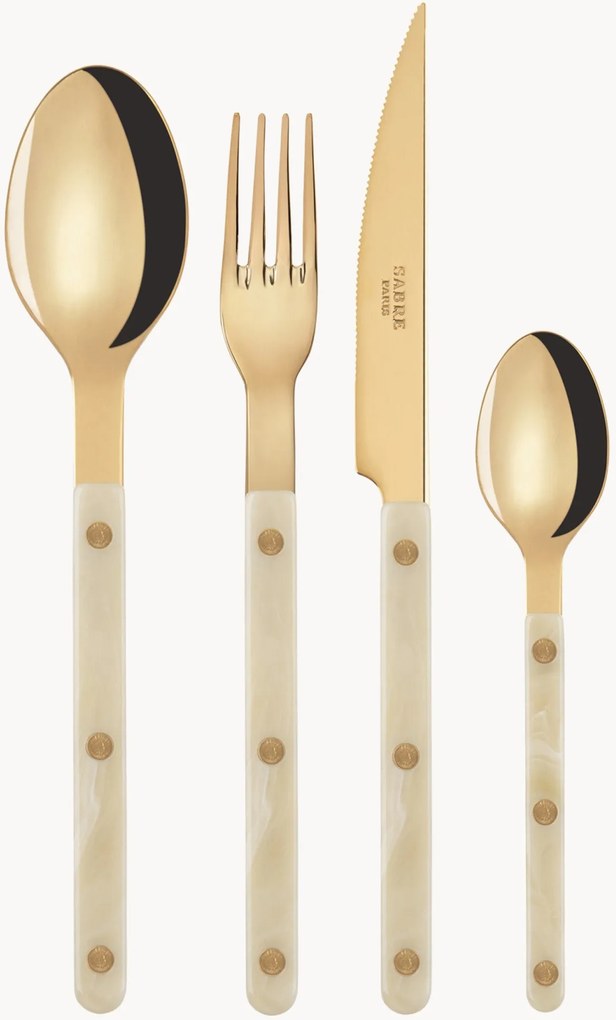 Bestekset Bistrot van edelstaal, in verschillende formaten verkrijgbaar