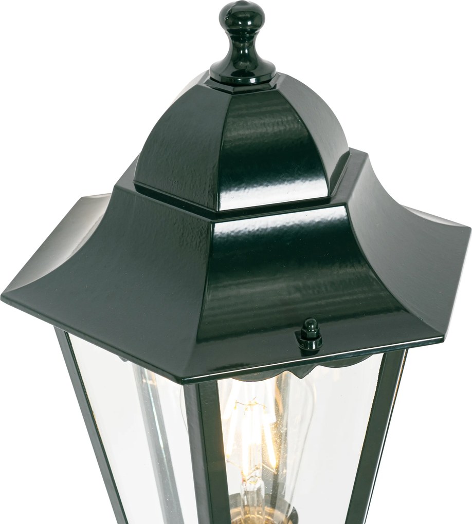 Klassieke staande buitenlamp donker groen 170 cm IP44 - New Orleans