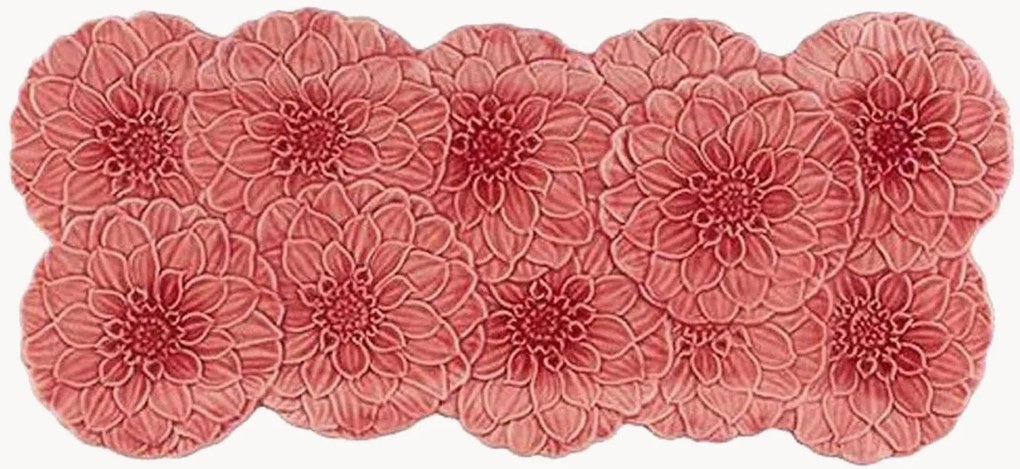 Handbeschilderde taartschaal Maria Flor