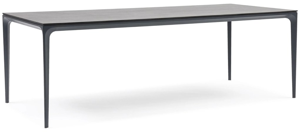 Tuinset 6 personen 220 cm Aluminium/textileen Grijs Lifestyle Garden Furniture Rome/Cesar