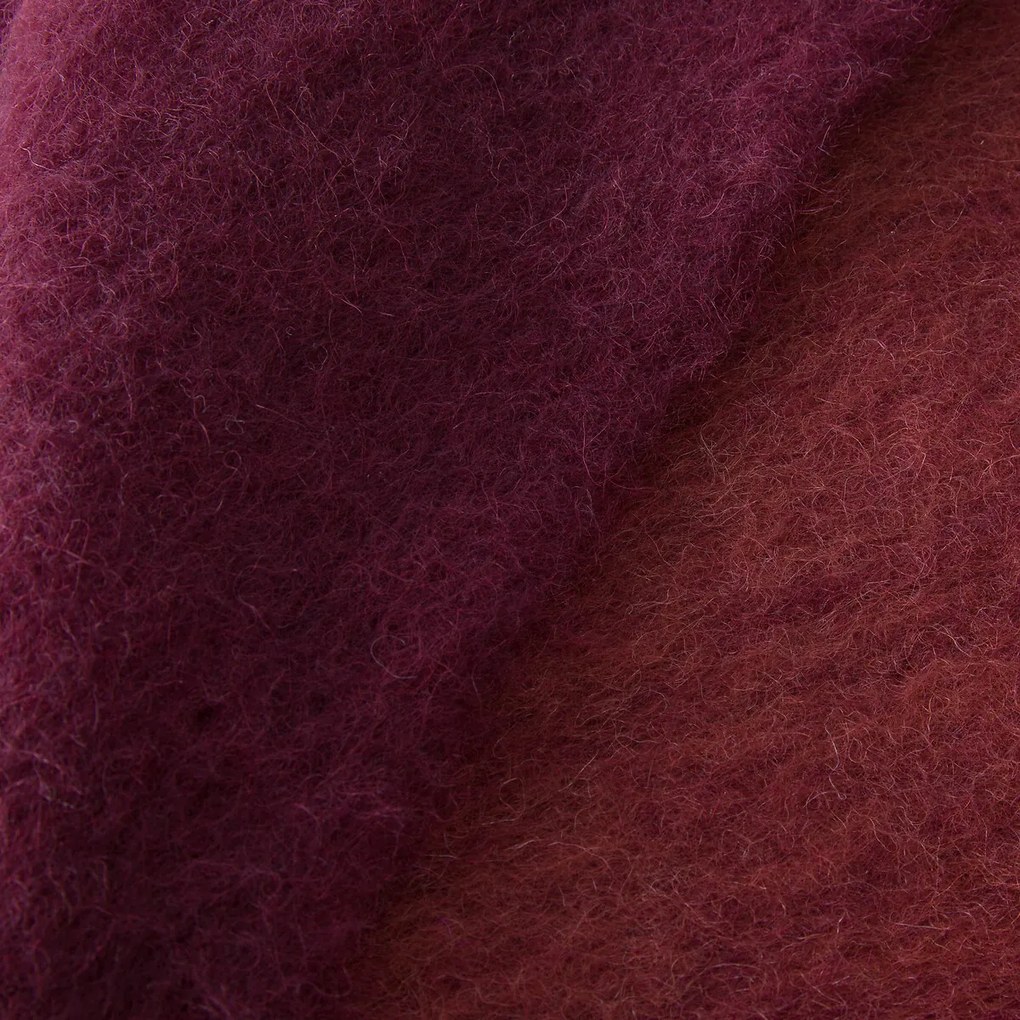 Tweekleurige plaid van wol en polyamide, Tzara