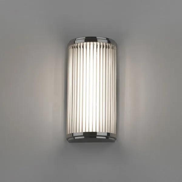Astro Versailles 250 wandlamp LED 3.2W 3000K chroom 12.5x8.9x40cm IP44 staal A 7837