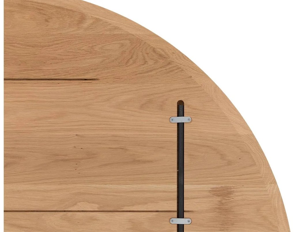 Goossens Excellent Eettafel Uniek, Rond 130 x 130 cm