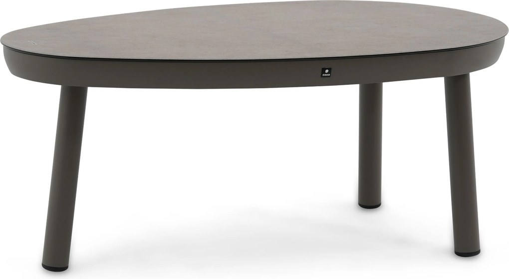 Stoel en Bank Loungeset 5 personen Aluminium Taupe Apple Bee Pine