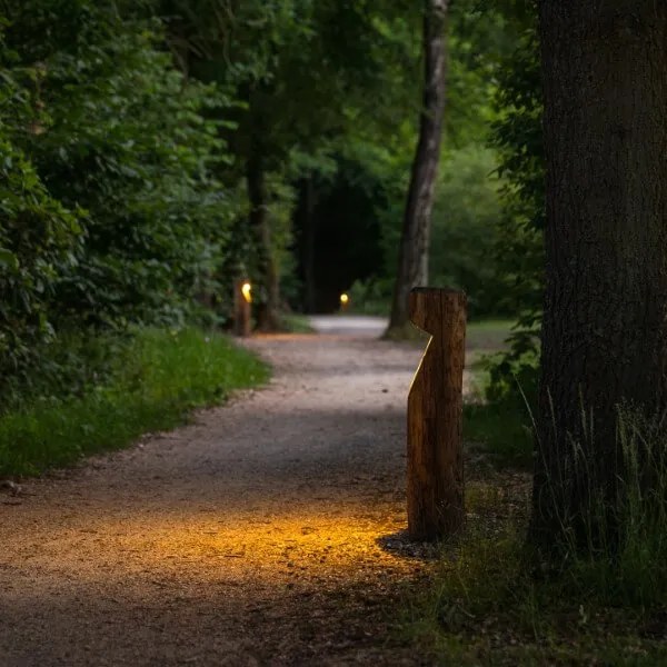 Tuinlamp Baum houten Terraslamp Tuinverlichting   Tuinverlichting