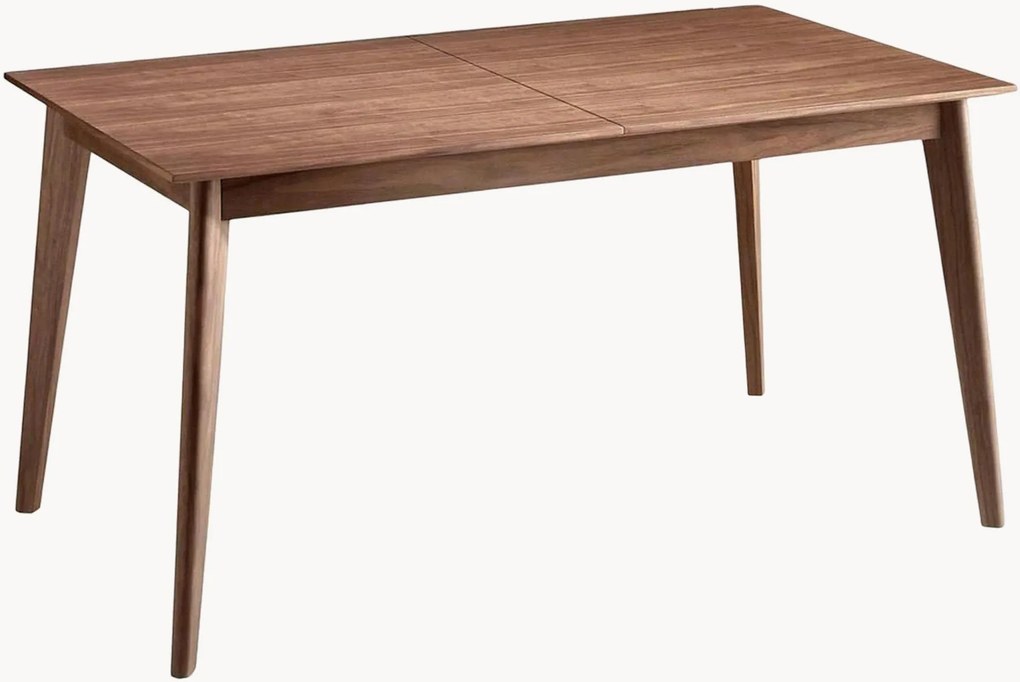 Uitschuifbare eettafel Lisboa van hout, 150-200 x 85 cm