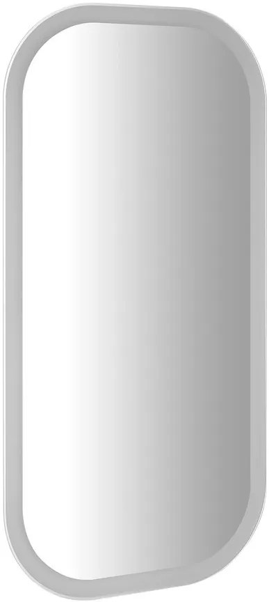 Sapho Manor spiegel met afgeronde hoeken en led verlichting 50x100cm