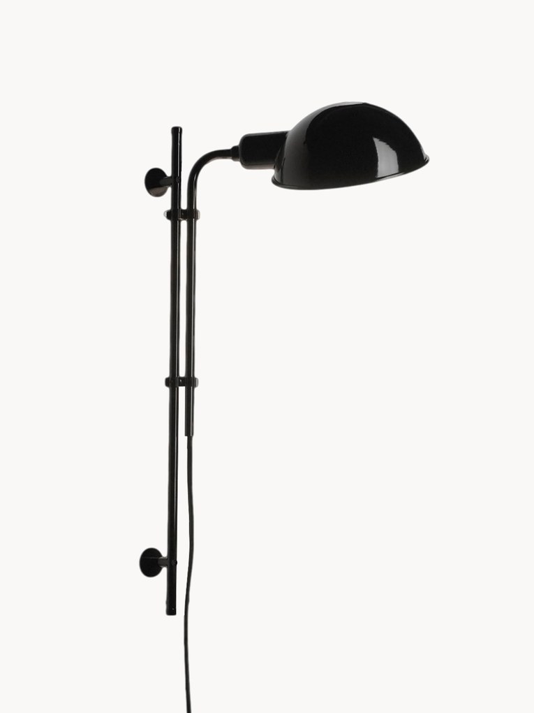 Wandlamp Funiculí met stekker en verstelbare lampenkap