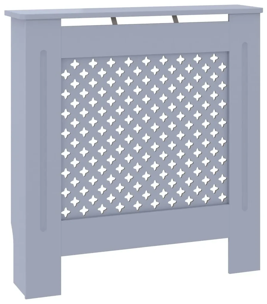 vidaXL Radiatorombouw 78 cm MDF grijs
