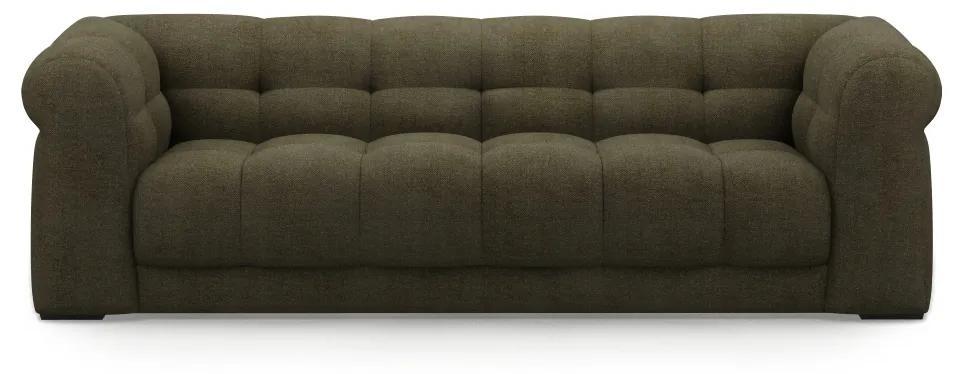 Rivièra Maison - Cobble Hill Sofa 3,5 Seater, celctic weave, pacific turtle - Kleur: groen