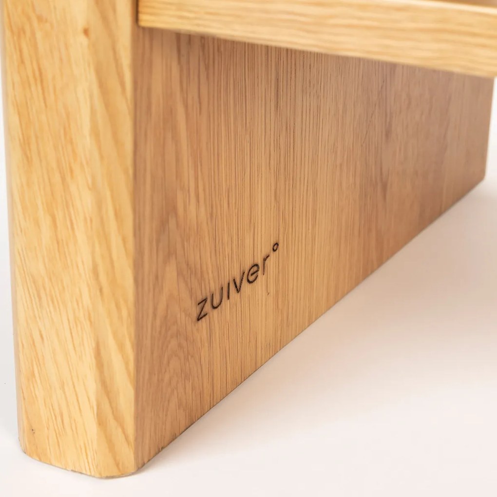 Zuiver Brave Design Tv-meubel Gebogen Eiken - 160x40x45cm.