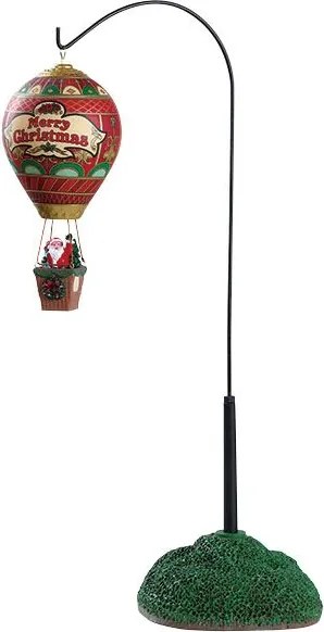 Lemax - 'A Christmas Eve Balloon Ride' - Figuur met animatie - Exclusief adapter (werkt ook op batterijen)