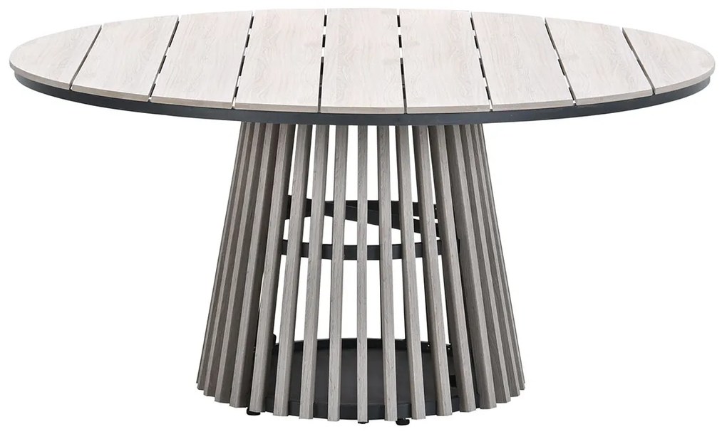 Garden Impressions Annie tuintafel Ø148xH72 - light teak vironwood