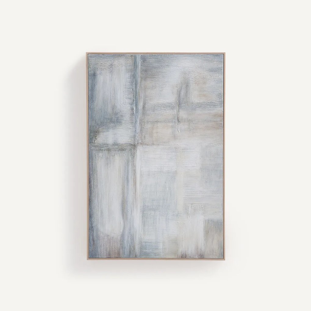 Wandkader, handgeschilderd doek, Blur