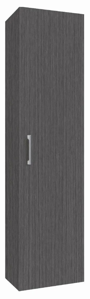 Kolomkast Allibert Fastpack 35x156x33 cm Grijs Eiken