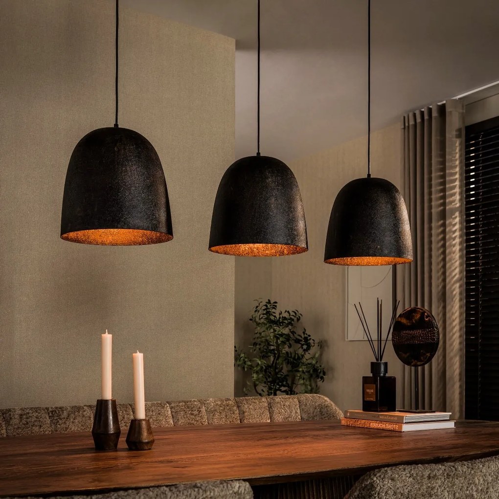 Hanglamp Met Metalen Kappen