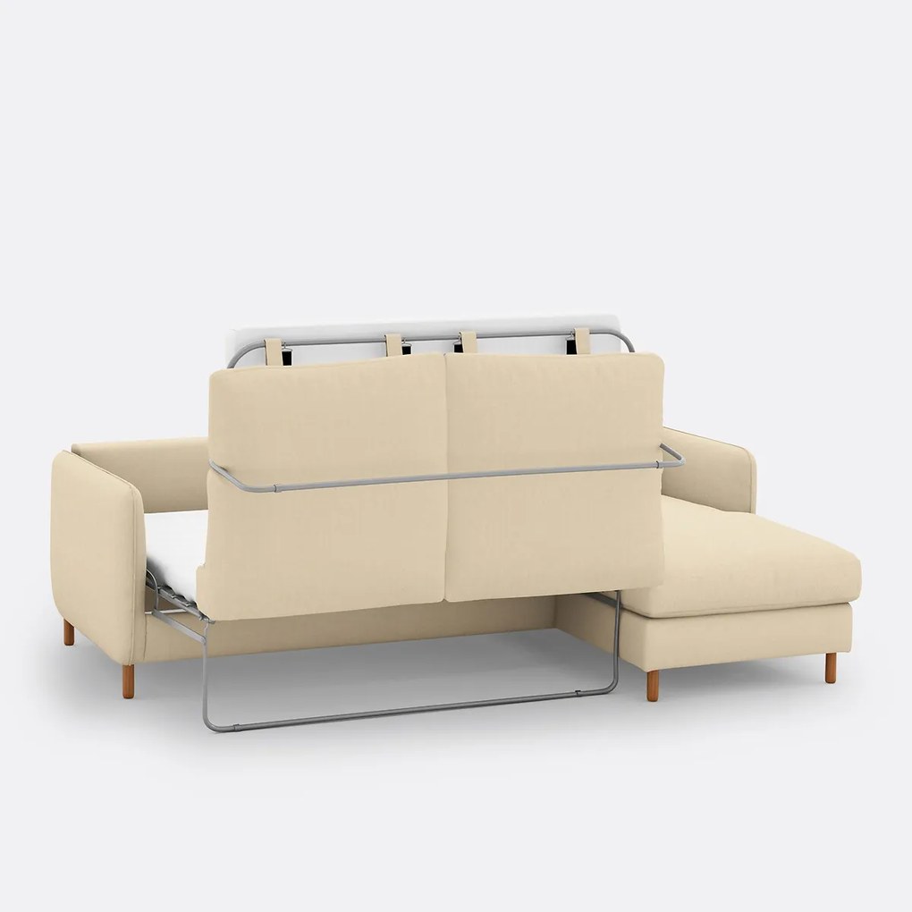 Katoen en linnen 4-zits hoekbank, Loméo