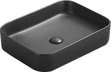 Mexen Vena opbouw wastafel 50 x 37 cm, zwart mat - 22195085