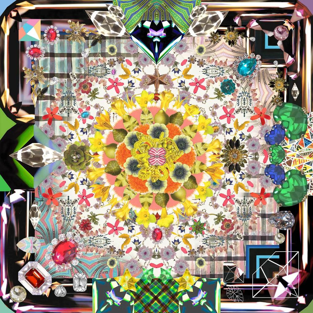 Moooi Carpets - Carpet Moooi Jewels Garden - 250 x 250 - Vloerkleed