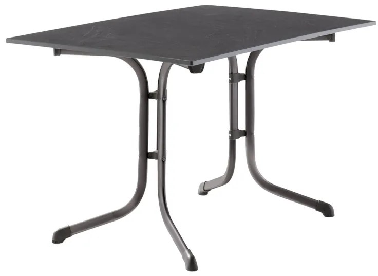 Sieger Boulevard klaptafel 120x80 cm - Antraciet vivodur - Op=Op