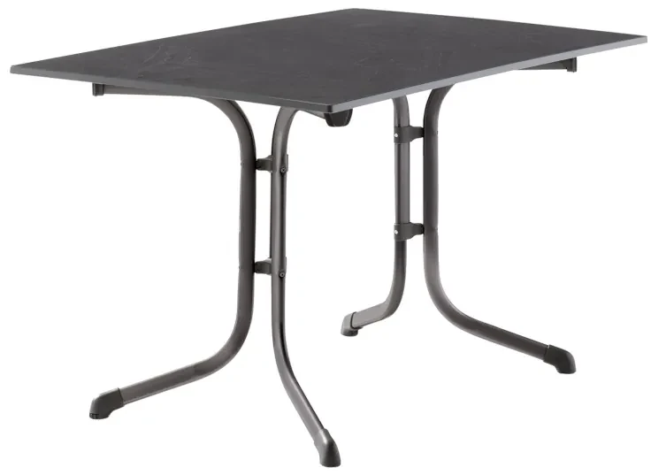 Sieger Boulevard klaptafel 120x80 cm - Antraciet vivodur