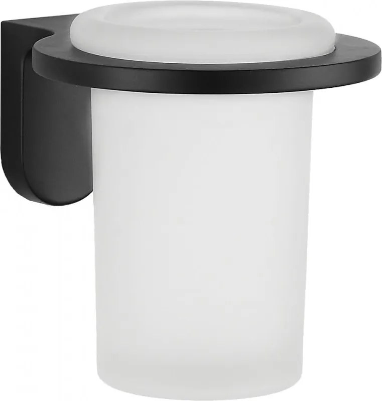 Mexen Lea tandenborstelbeker, zwart - 7026038-70