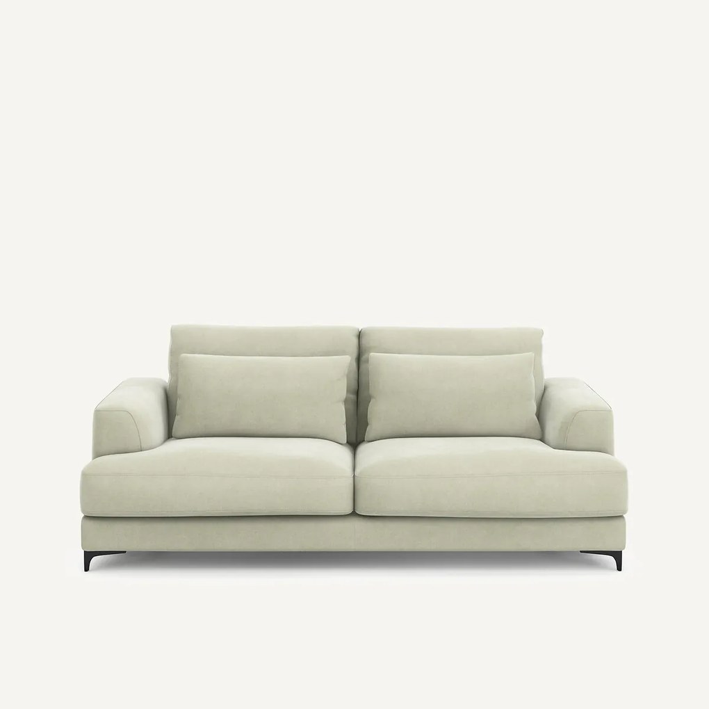 3-zits slaapbank stonewashed fluweel, Marsile