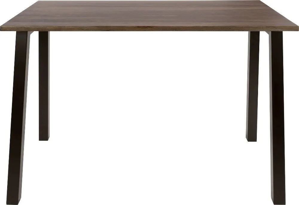 Bartafel Acaciahout Met Staal - 147 X 80cm.