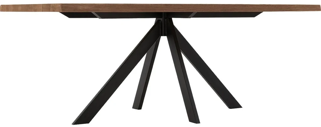 Goossens Eettafel Blade, Boomstamblad 200 x 100 cm 5 cm dik