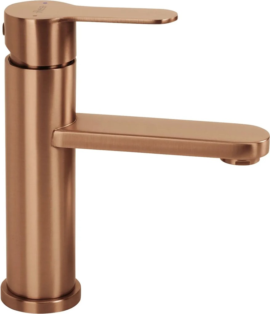 Wastafelkraan Rea Arcos Brush Copper