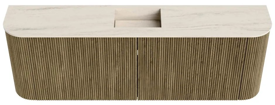 Mondiaz Joya DLux 125cm toiletmeubel ronding links/rechts dusk met wastafel faye midden zonder kraangat meli