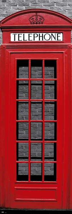 Poster London - Red Telephone Box