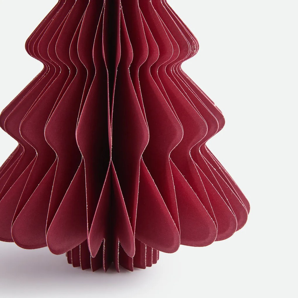 Set van 2 opvouwbare kerstbomen, hoogte 15 cm, CASPAR