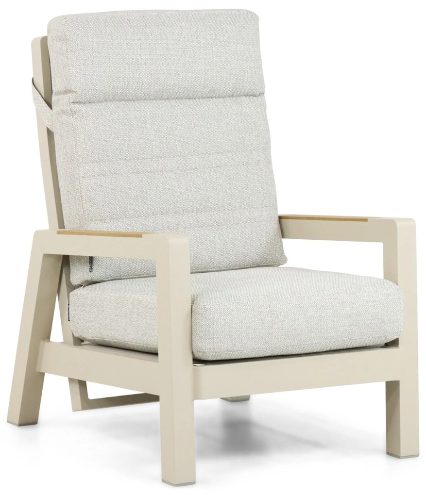 Bistroset 1 persoon Aluminium Taupe Lifestyle Garden Furniture Evora