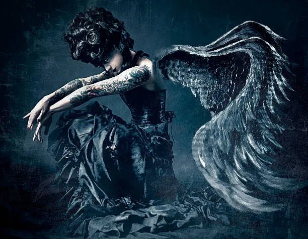 Ilustratie Dark Angel, Renphoto