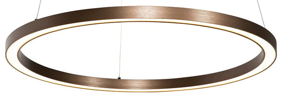 Hanglamp brons 60 cm incl. LED 3-staps dimbaar - Girello