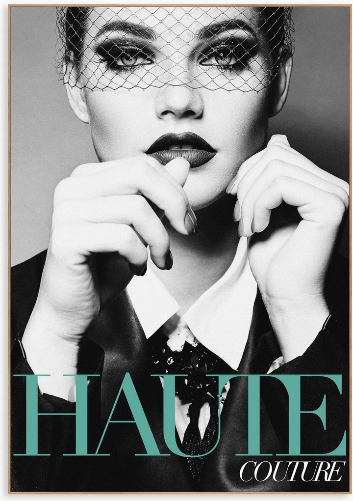 Ingelijste poster Couture 9