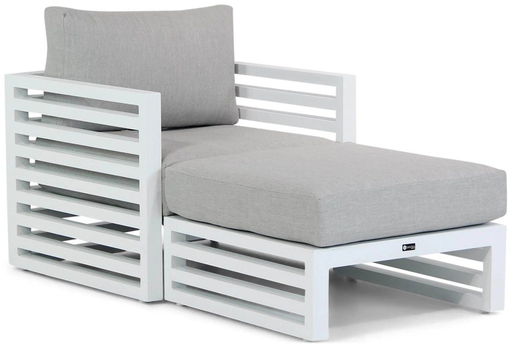 Bistroset 1 persoon Aluminium Wit Santika Furniture Santika Jaya