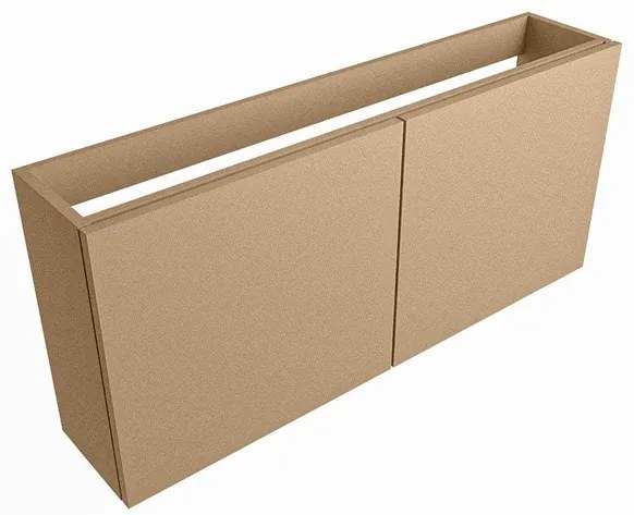 Mondiaz FOWY fonteinonderkast - 110x22x50cm - 2 deuren - push to open - softclose - Oro FOWYTO110Oro2D