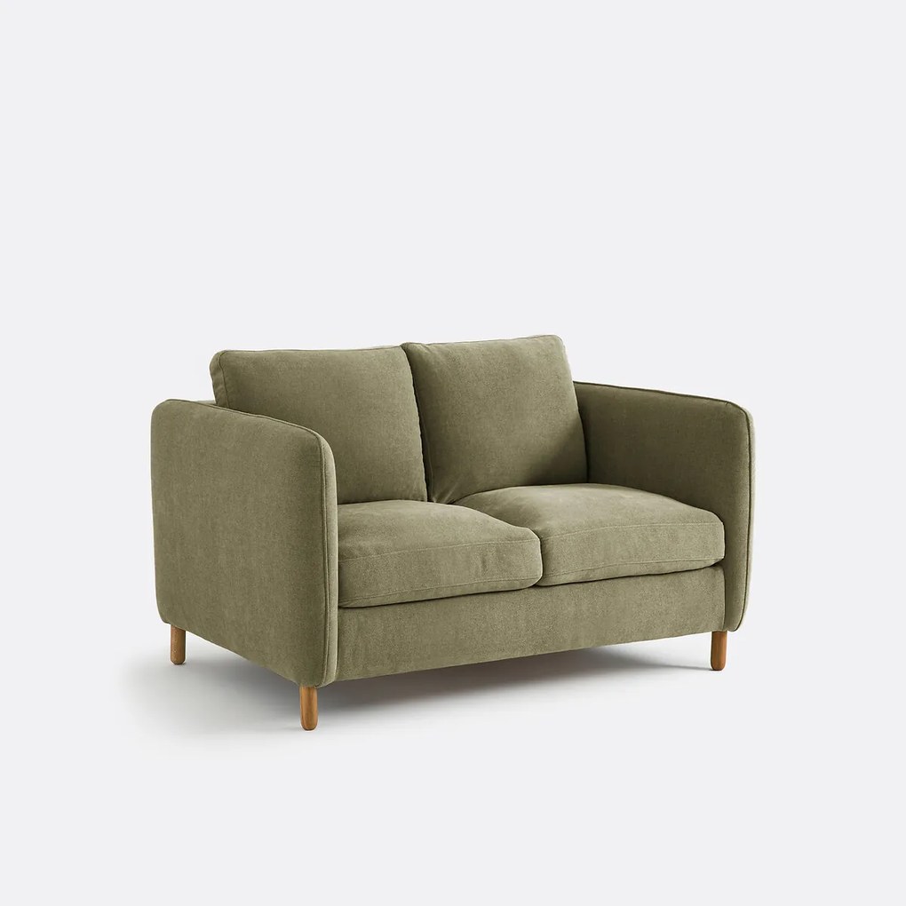 2-zits gevlekte polyester bank Loméo