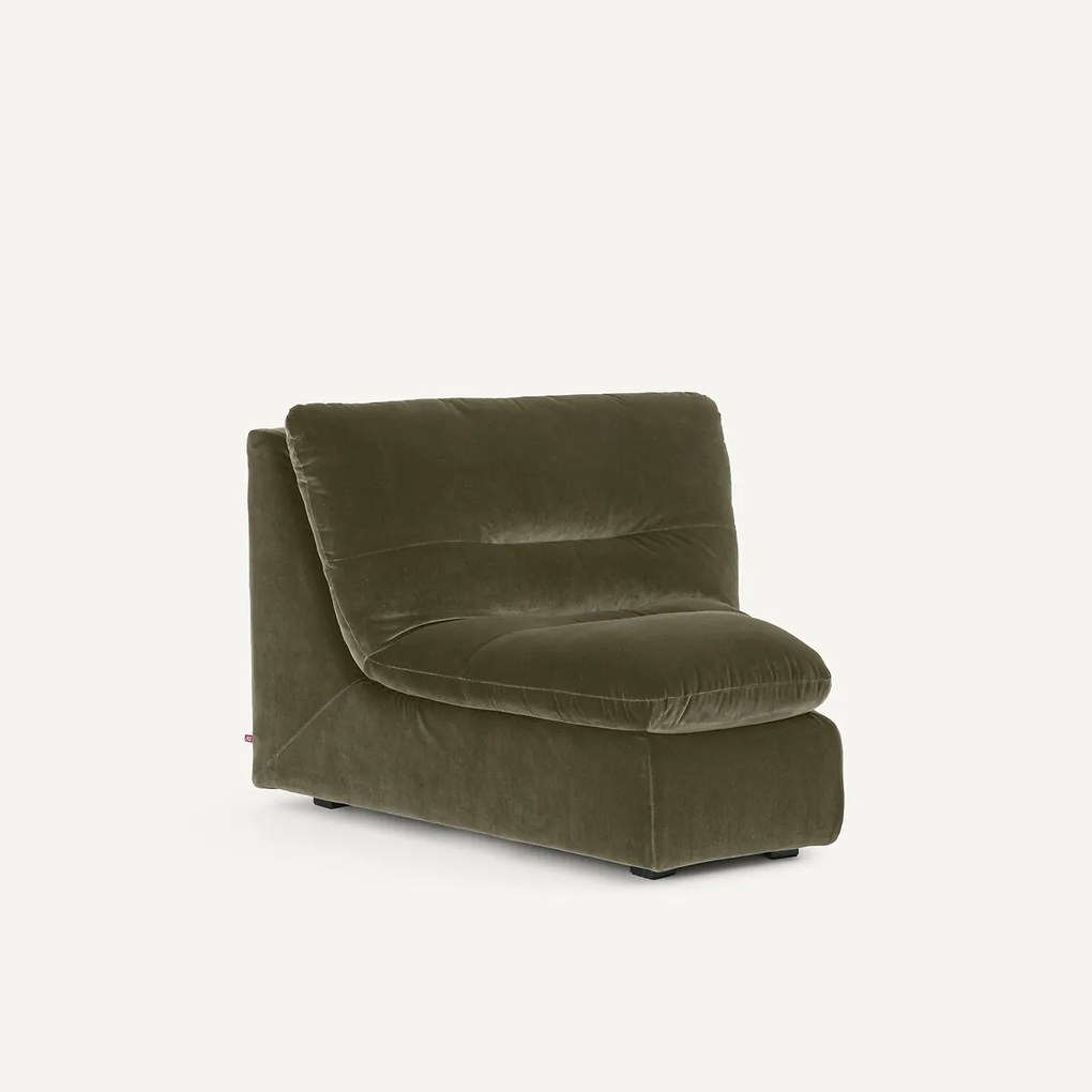 Modulaire hoek in fluweel, GIULIANO