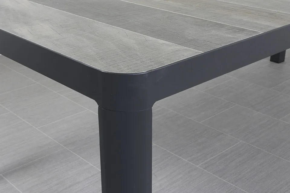 Hartman Salvatore/Queens 220x100 cm. verstelbare 6-persoons tuinset