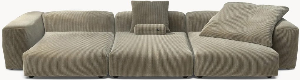 Modulaire bank Vetsak (4-zits) van ribfluweel