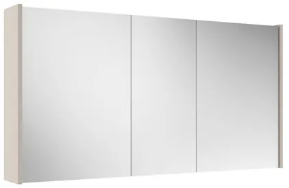 Saniclass Prime Spiegelkast - 120x63x16cm - inclusief zijpanelen - cotton (beige) SW1212818/SW892634