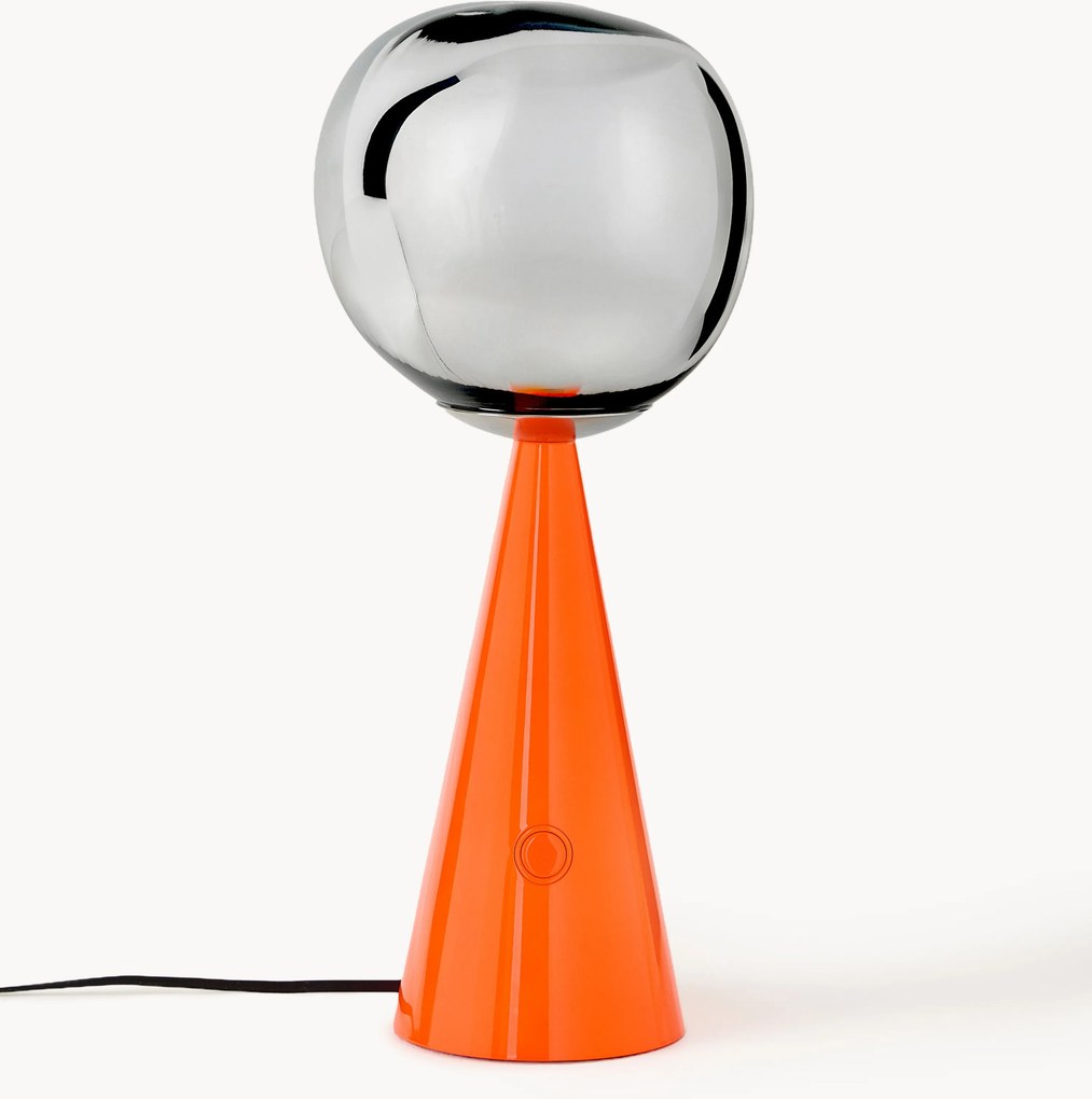 Draagbare LED tafellamp Melt, dimbaar