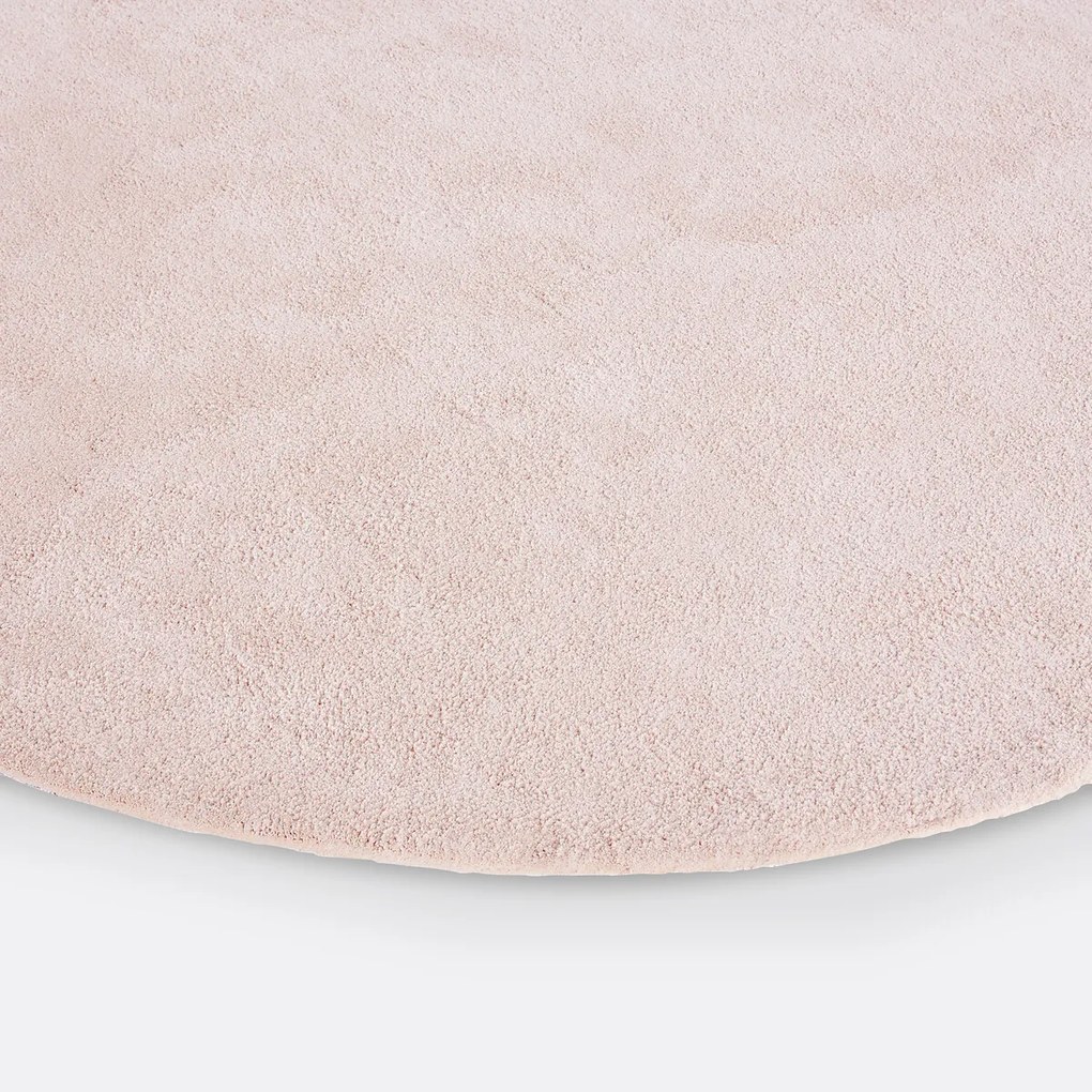 Rond vloerkleed in getuft kant Renzo, groot model