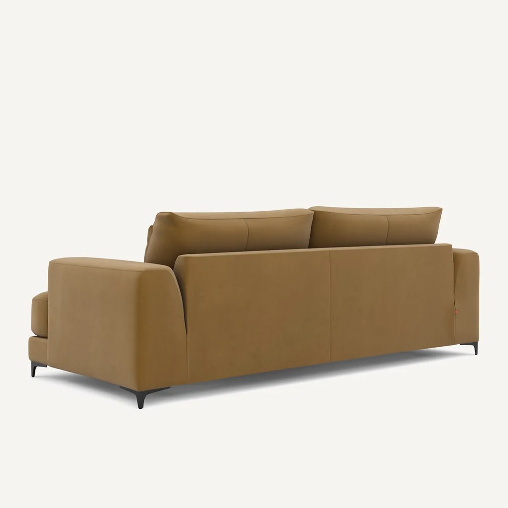 4-zits slaapbank in linnen fluweel, MARSILE