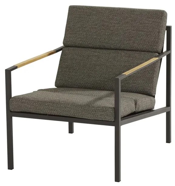 4 Seasons Outdoor Trentino Living Chair  Loungestoel    houtkleur weerbestendig