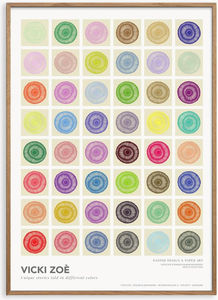 Ingelijste digitale print The Uniqueness Of You