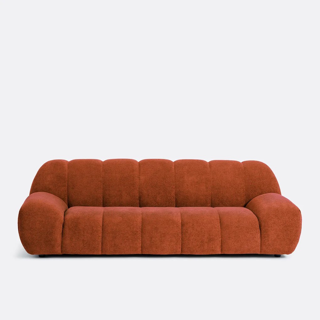 4-zitsbank, reliëfstof, Nuria